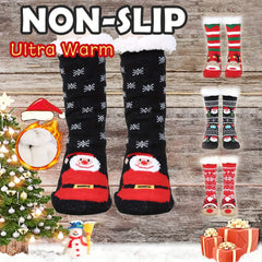 Warm Fuzzy Gripper Slipper Socks Cozy Sleep Winter Socks