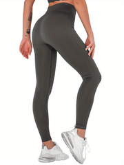 High Waist Yoga Leggings Stretchy Fitness Sports Pants