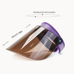 Adjustable Wide Brim Sun Visor Hat for Women Men