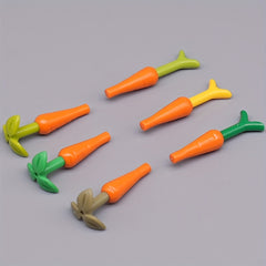 Mini Carrot Building Blocks Set Assorted Colors DIY Family Farm Vegetable Plants