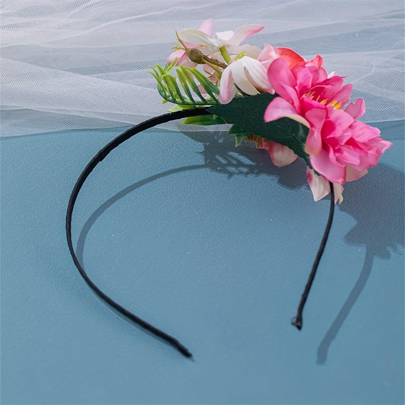 Girl's Flower Hair Clip Hairpin Wash Face Headband Hairpin