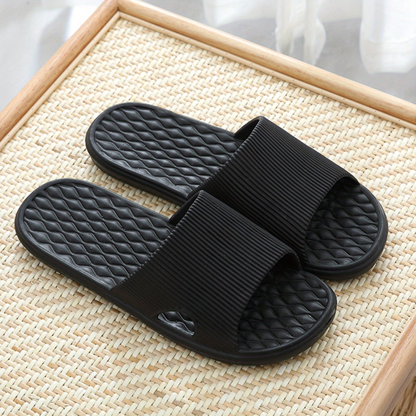 Men's Quick Drying Non Slip Slides for Summer