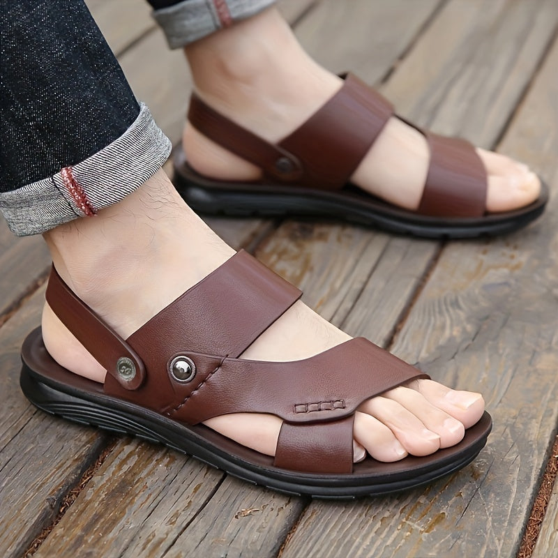Men's Slip On Slide Sandals - Assorted Colors