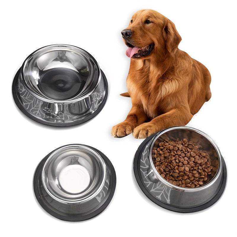 Stainless Steel Dog Bowl for Food & Water