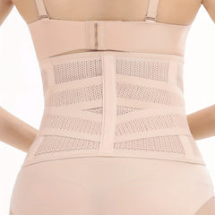 Waist Trainer Trimmer Belt Compression Wrap Breathable Tummy Control