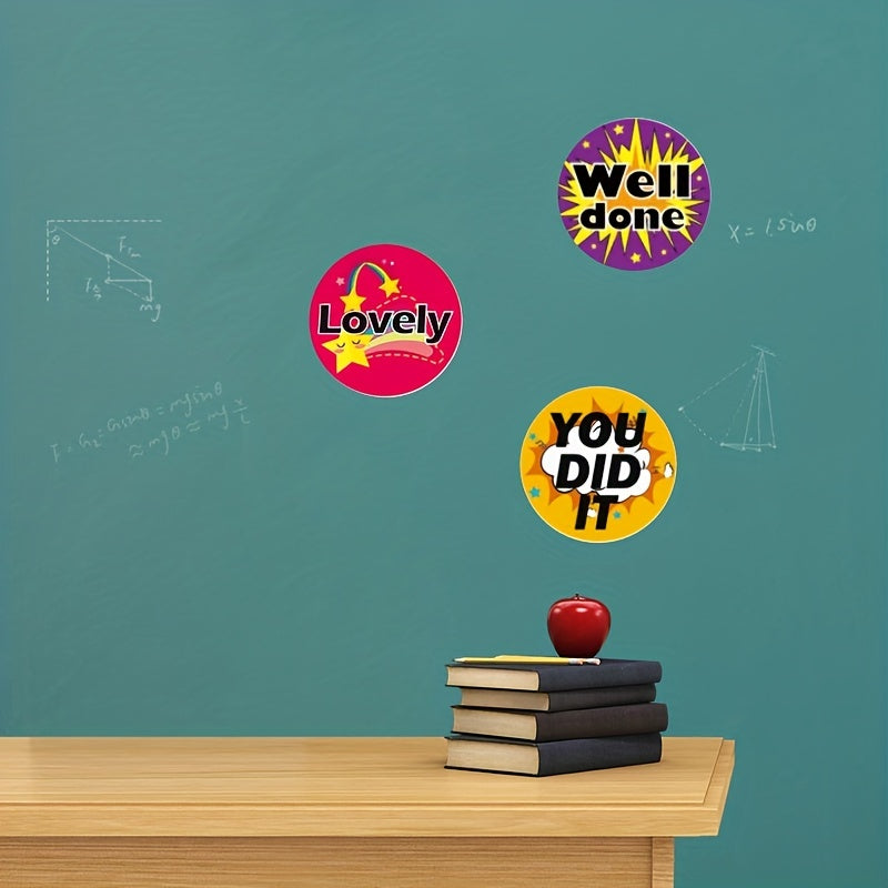 500 English Cartoon Fun Stickers for Kids