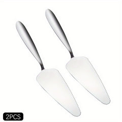 Cake Spatula Slicer Stainless Steel Pizza Shovel Fine Serrated Edge
