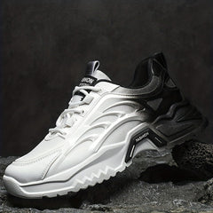 Men's Gradient Chunky Sneakers Dad Shoes Athletic Shoes