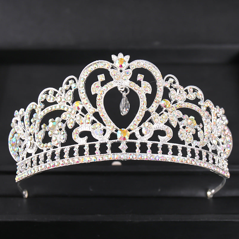Women Queen Crown Tiara Headband Party Favor Decorations