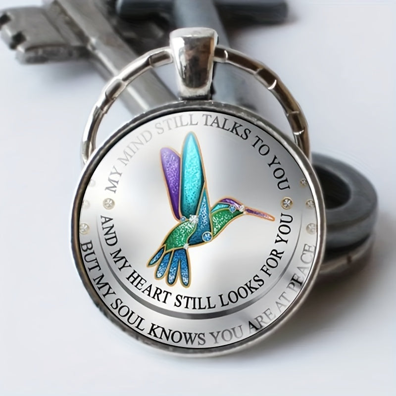 Blue Bird Keychain for Boys Bag Wallet