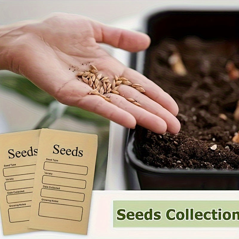 20pcs Seed Envelope Self-sealing Seed Preservation Envelope