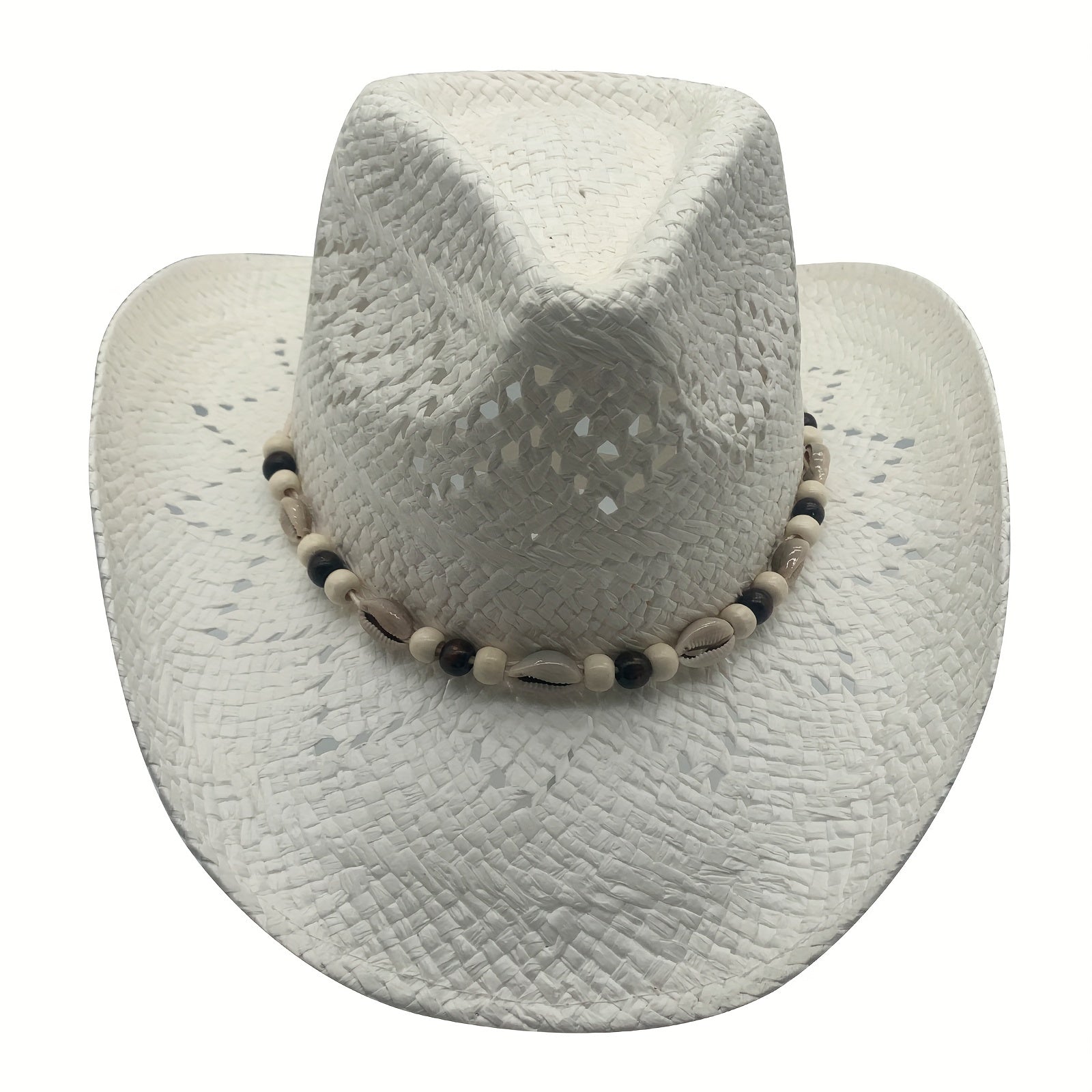 Unisex Straw Cowboy Hat Western Hats Cowgirl Costume