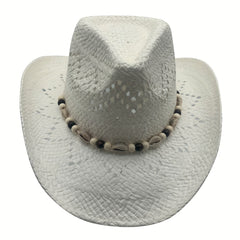 Unisex Straw Cowboy Hat Western Hats Cowgirl Costume
