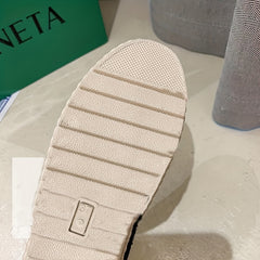 Women's Sequins Decor Espadrille Walking Shoes Mesh Flat Casual Sneakers
