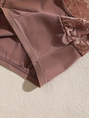 3pcs Lace Briefs Scallop Trim Panties Women's Lingerie