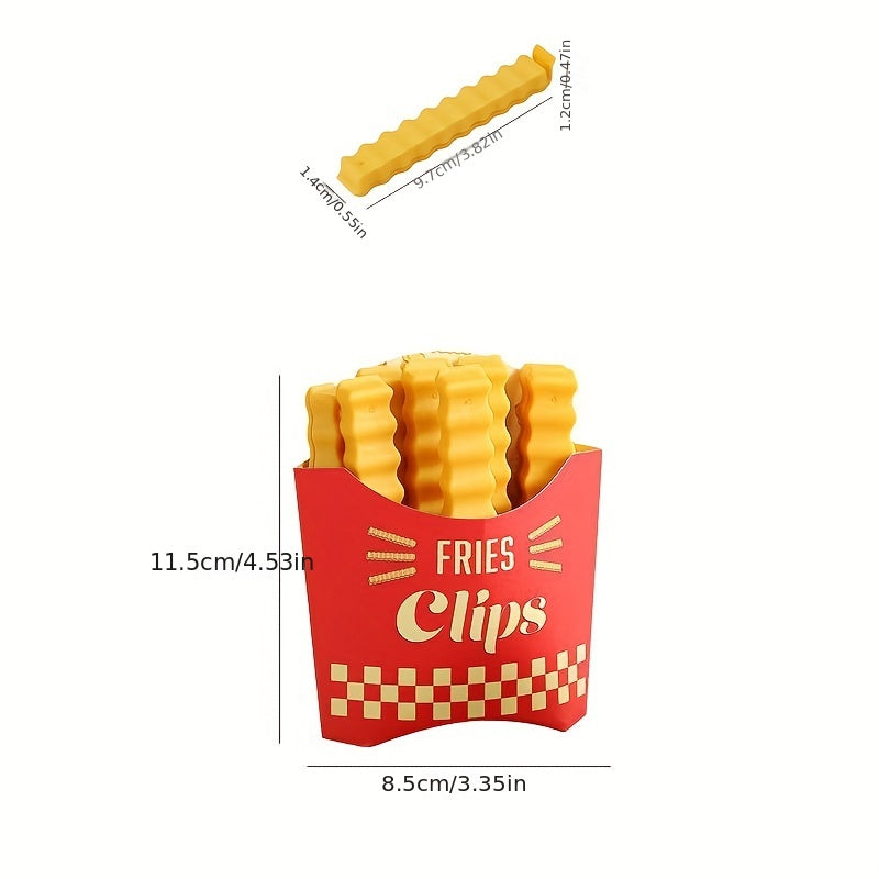 12pcs Food Sealing Clip Household Sealing Strip Plastic Bag Supplies