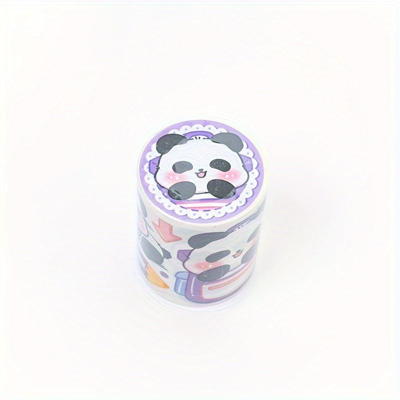 Soft Healing Panda Journal Washi Tape for Decoration