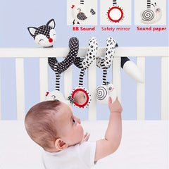 Fox Bed Hanging Stroller Pendant Plush Toy