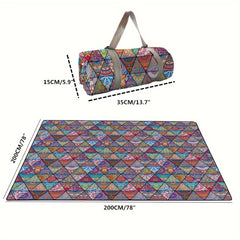 Waterproof Foldable Picnic Mat 210D Oxford Fabric for Outdoor Gatherings
