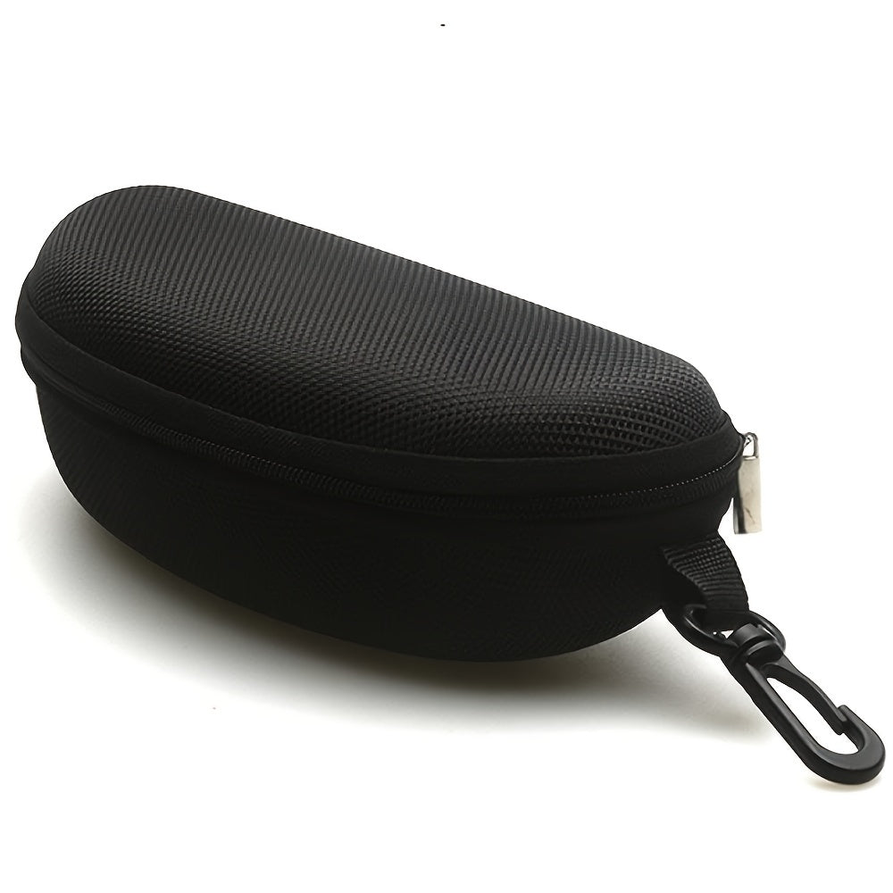 Portable Zipper Glasses Case for Travel Sports Cycling