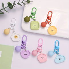 Heart Cloud Keychain Bag Purse Pendant for Women