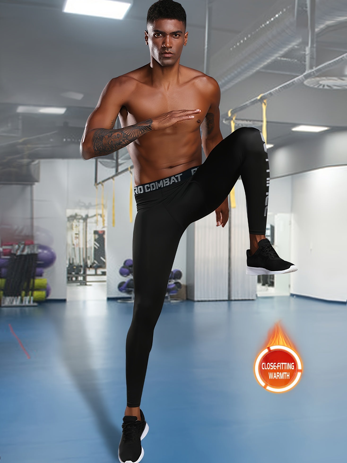 Men's Compression Pants for Running Yoga Winter Sports