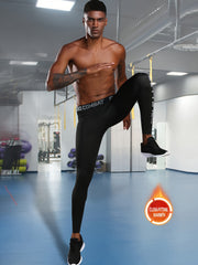Men's Compression Pants for Running Yoga Winter Sports
