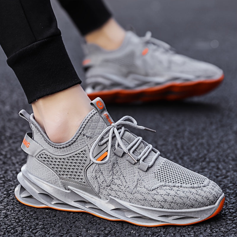 Men's Shock Absorption Blade Shoes Breathable Non Slip for Jogging