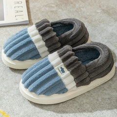 Men's Cozy House Slippers Anti-Skid Winter Shoes