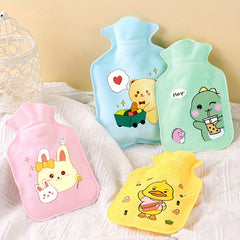 350ml Cartoon Dinosaur Rabbit Plush Warm Water Bag Hot Water Bag