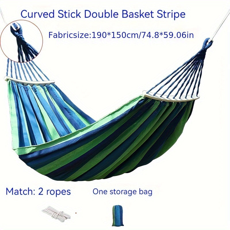 Outdoor Hammock Camping Swing Garden Canvas Hammock Hanging Chair