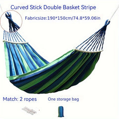 Outdoor Hammock Camping Swing Garden Canvas Hammock Hanging Chair