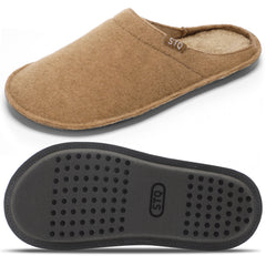 Women's Plush Home Slippers Solid Indoor Slides