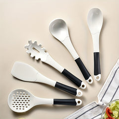 6pcs Silicone Spatula Spoon Set Non Stick Heat Resistant Kitchen Utensils