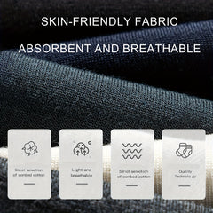 Men Crew Socks Breathable Soft Running Hiking Socks