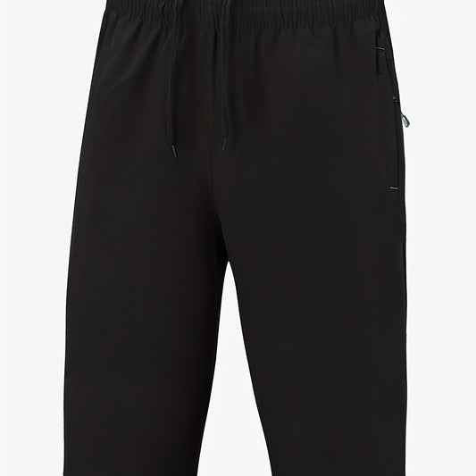 Men's Comfy Zipper Pocket Shorts for Summer Fitness