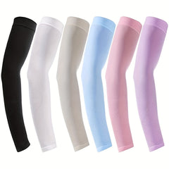 UV Protection Cooling Arm Sleeves for Outdoor Activities
