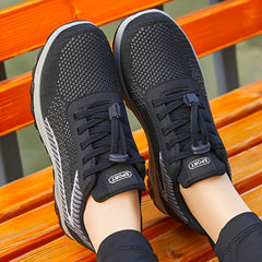 Women's Lightweight Breathable Running Shoes Lace Up Type