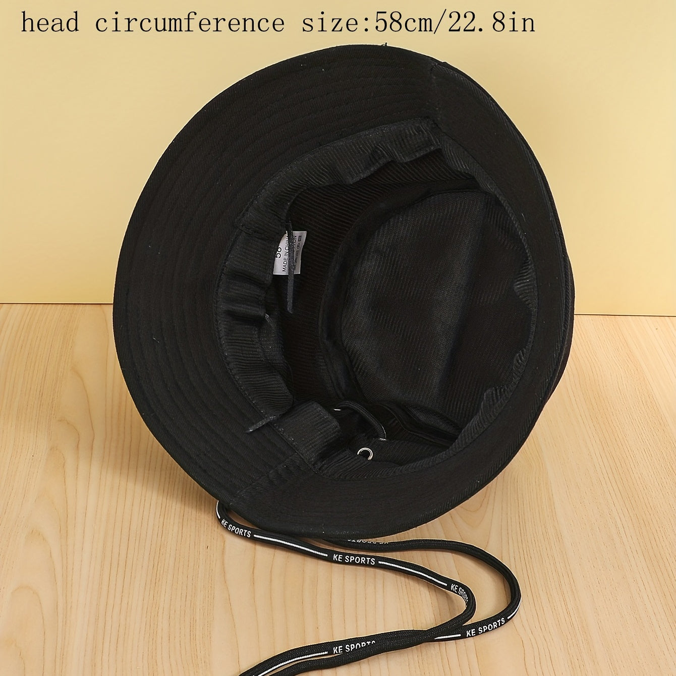 Kpop Drawstring Bucket Hat for Women & Men