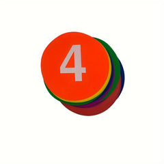 3pcs High Mixed Number Discs W/ Storage Bag Soccer Basketball Training