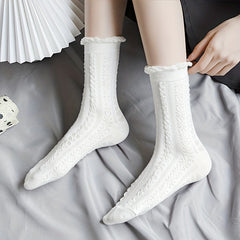6 Pairs Women's Comfy Breathable Socks