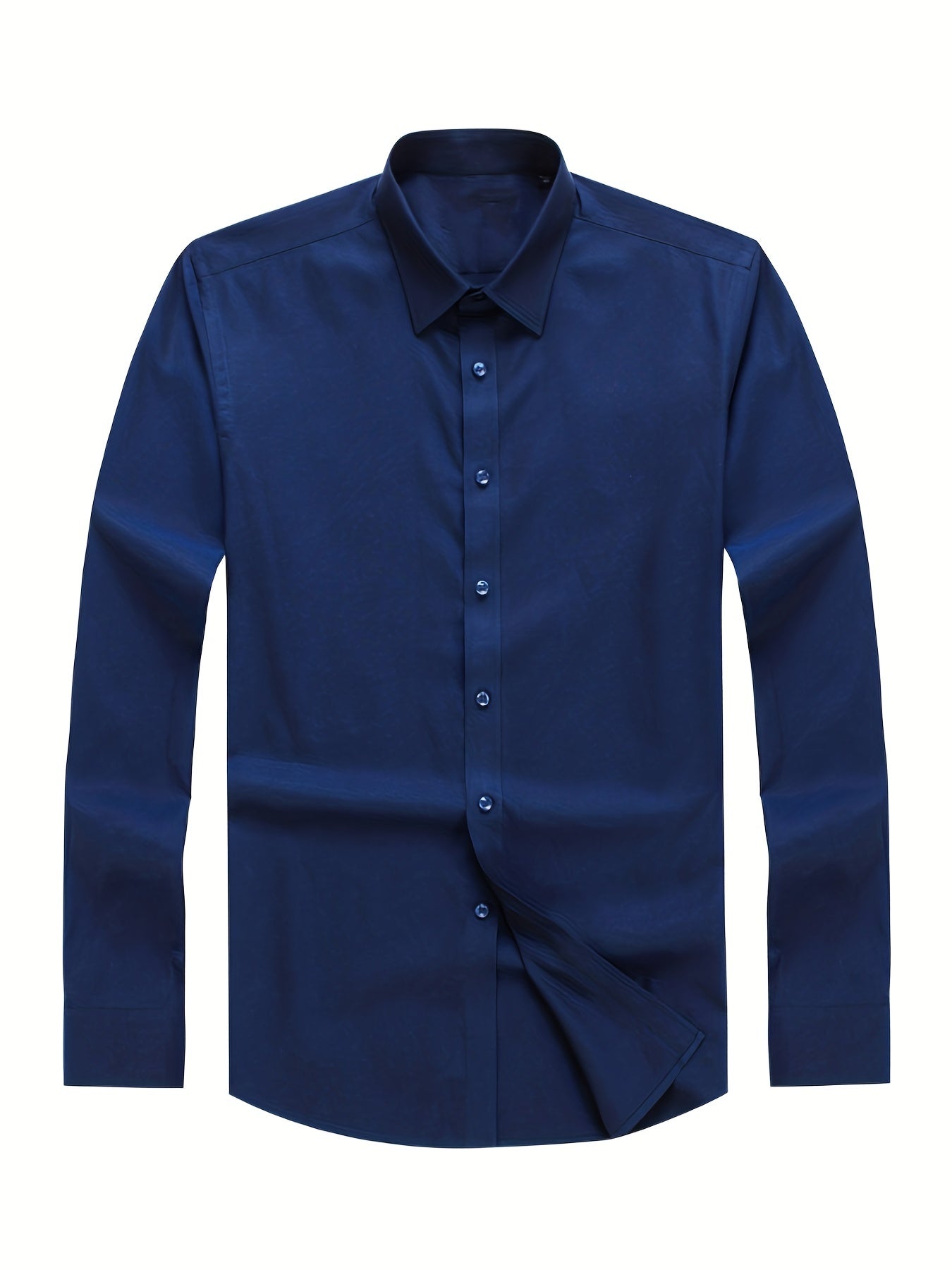 Men's Casual Long Sleeve Button Up Shirt