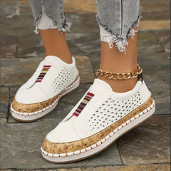 Women's Casual Slip On Loafers Soft Sole Walking Sneakers