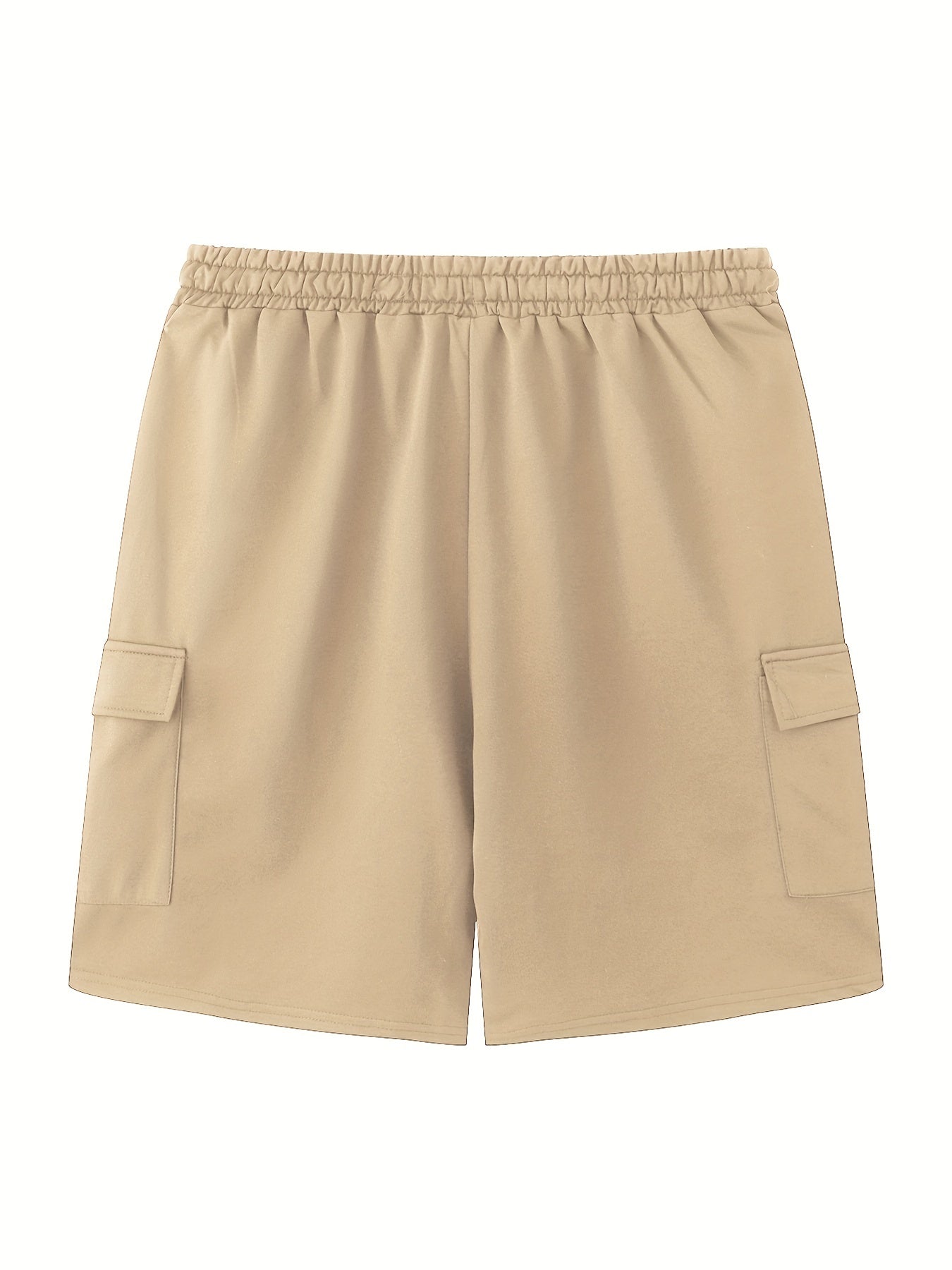 Men's Casual Cargo Shorts with Drawstring Waist