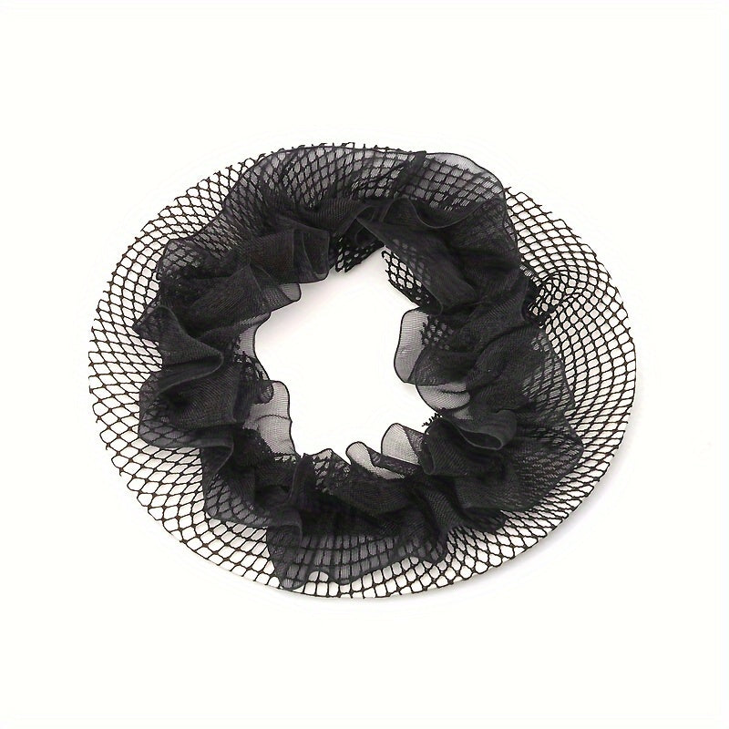 5pcs Elastic Hair Net for Ballet & Fitness Training