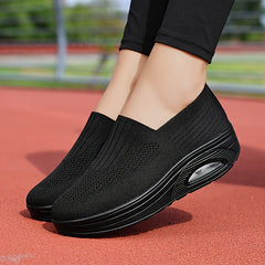 Breathable Slip-on Chunky Sneakers For Women
