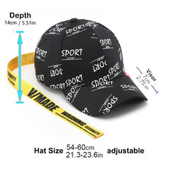 Adult SPORT Adjustable Casual Ribbon Letter Cotton Baseball Cap