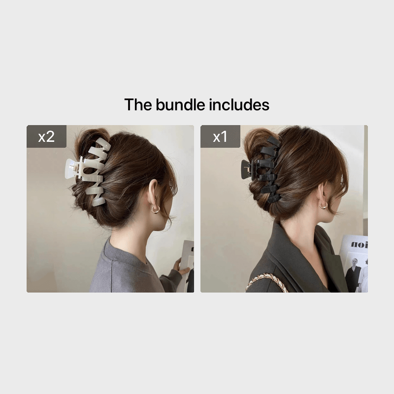 Oversize Hair Claw Clip Non Slip Strong Hold for Thick Hair