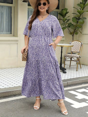Floral Print Maxi Dress