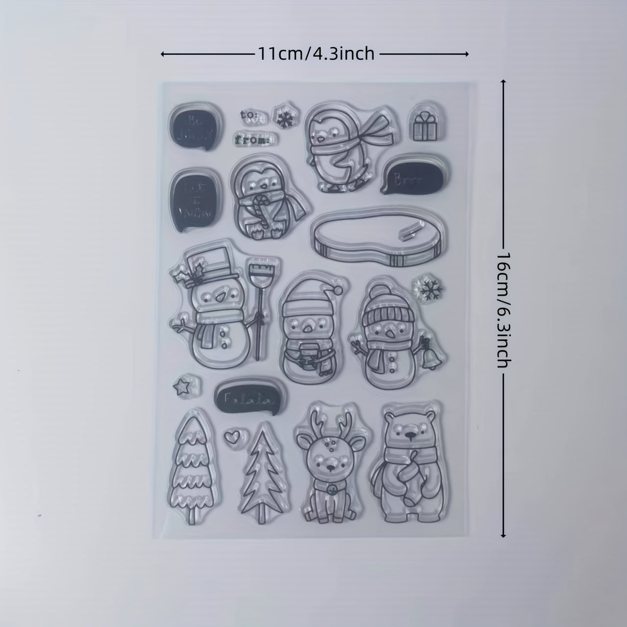 Christmas Series Stamps - Great Party Supplies and Gift Idea